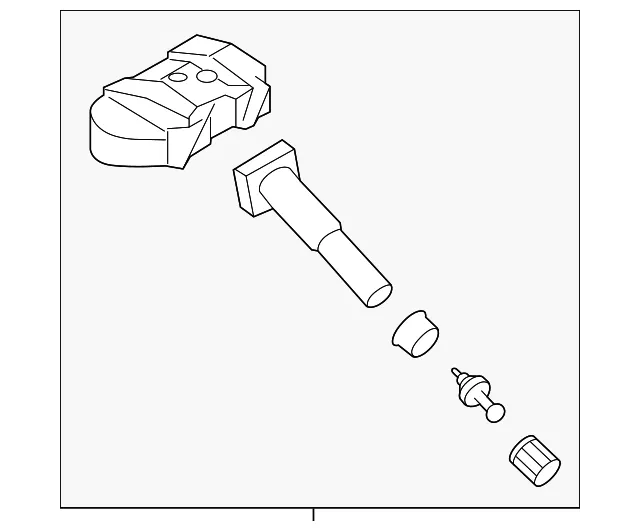 Tire Pressure Sensor - Kia (52940-A4100)