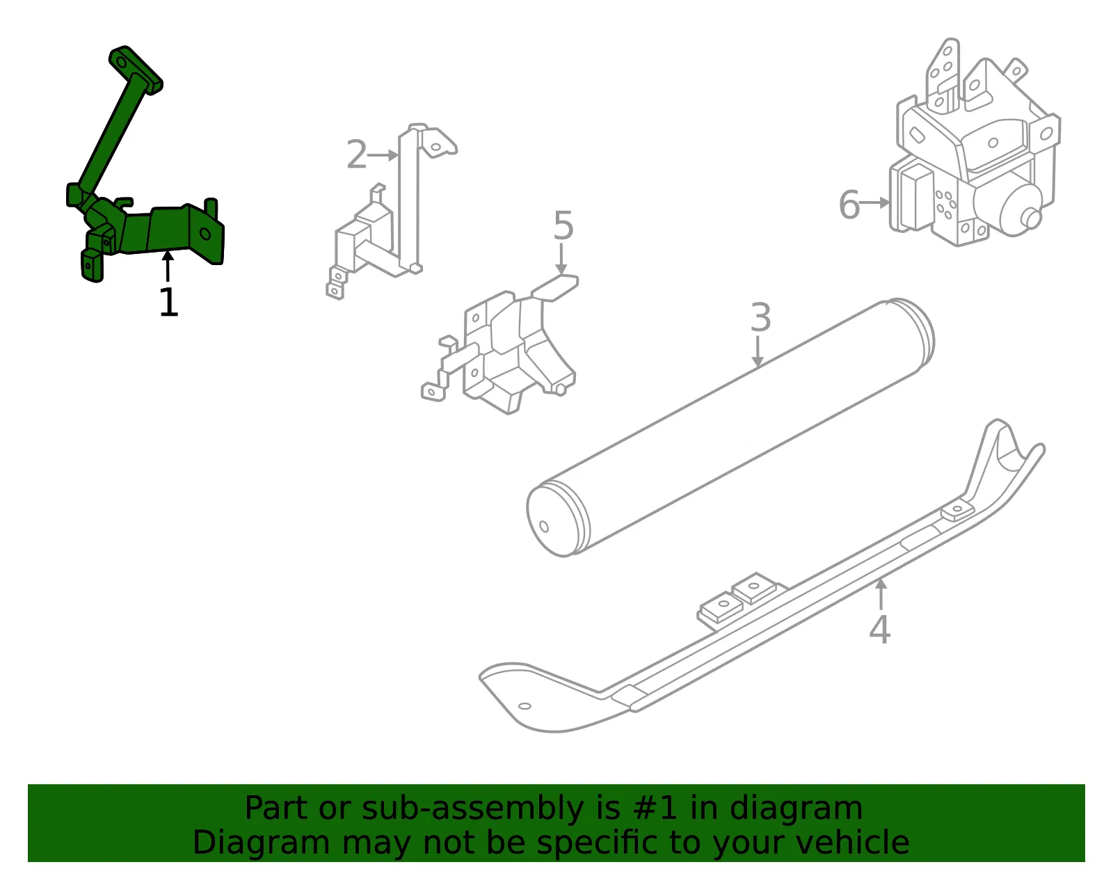 Height Sensor - Nissan (53811-7JC0B) - view 2