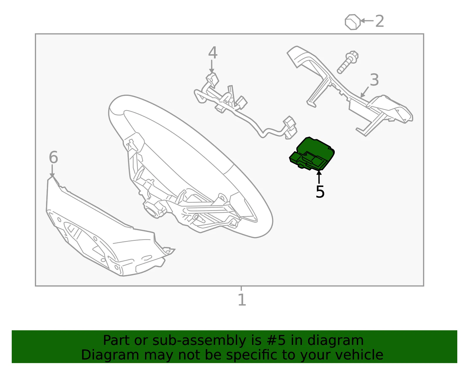 Controller - Kia (56182-2P500) - view 2