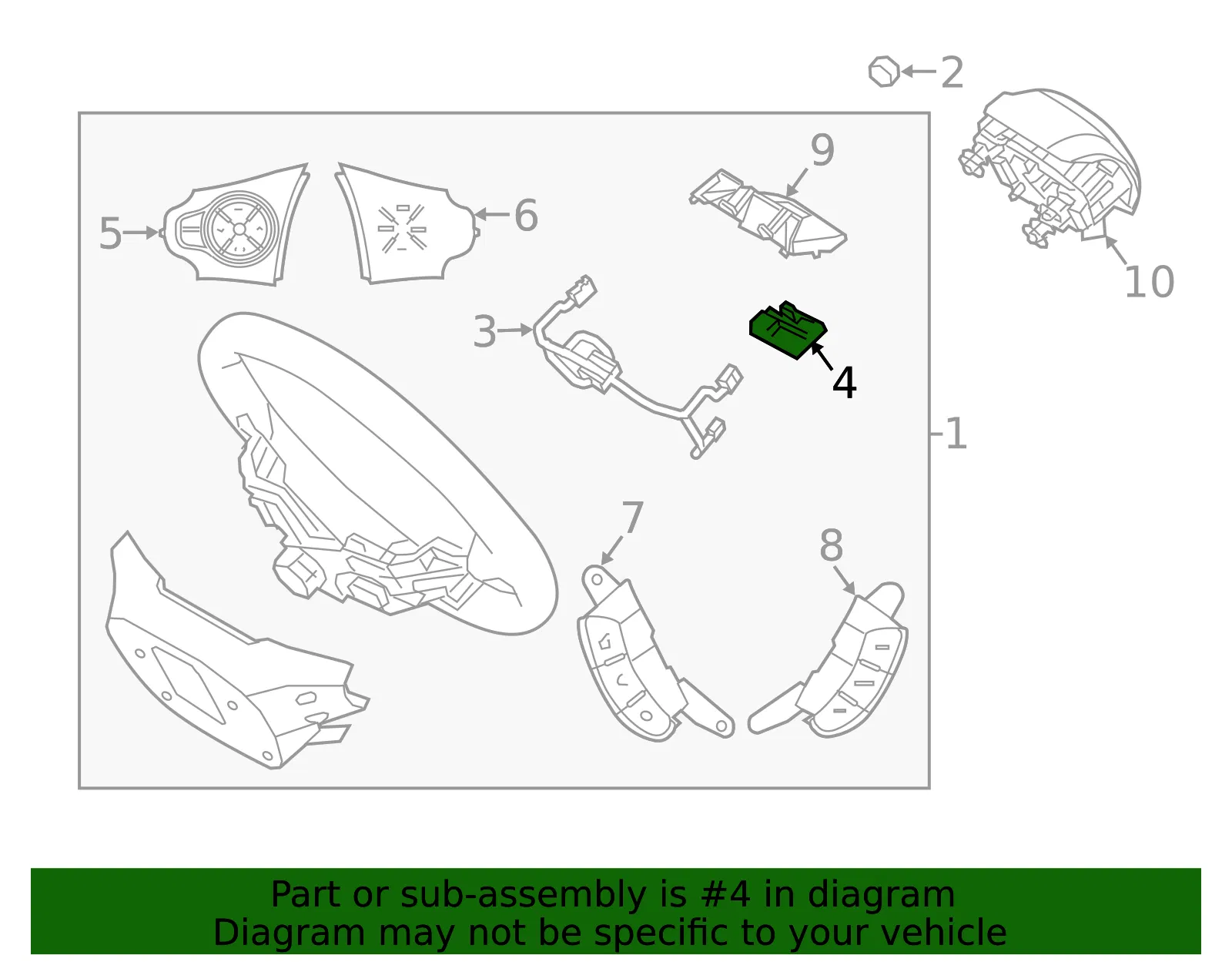 Controller - Kia (56182-B2500) - view 2