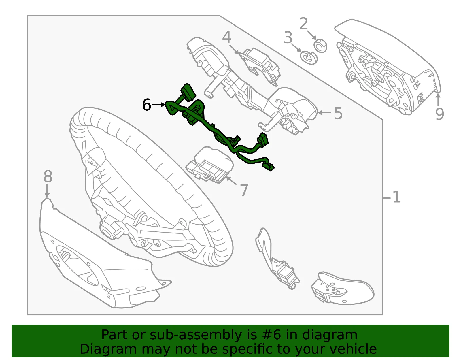 Harness - Kia (56190-3R708) - view 2