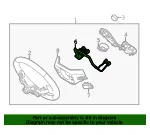 Wire - Kia (56190-A7240) - view 4