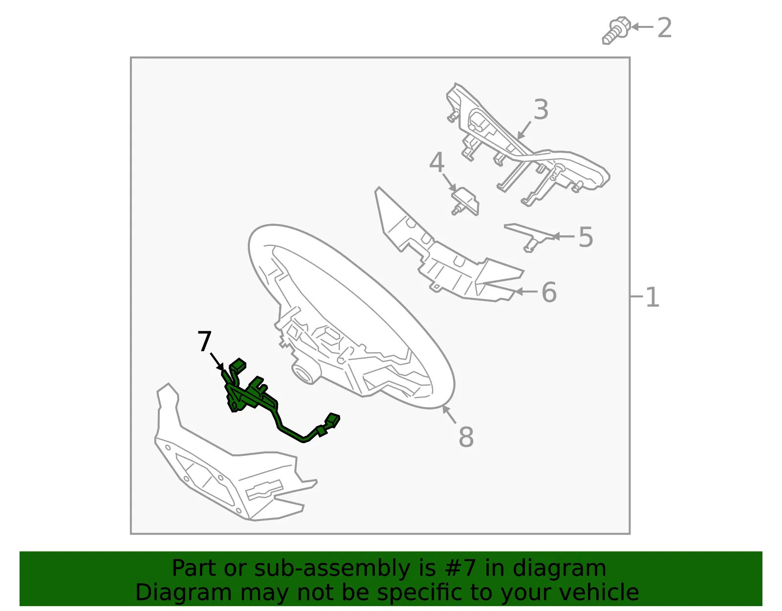 Wire - Kia (56190-C6AA0) - view 2