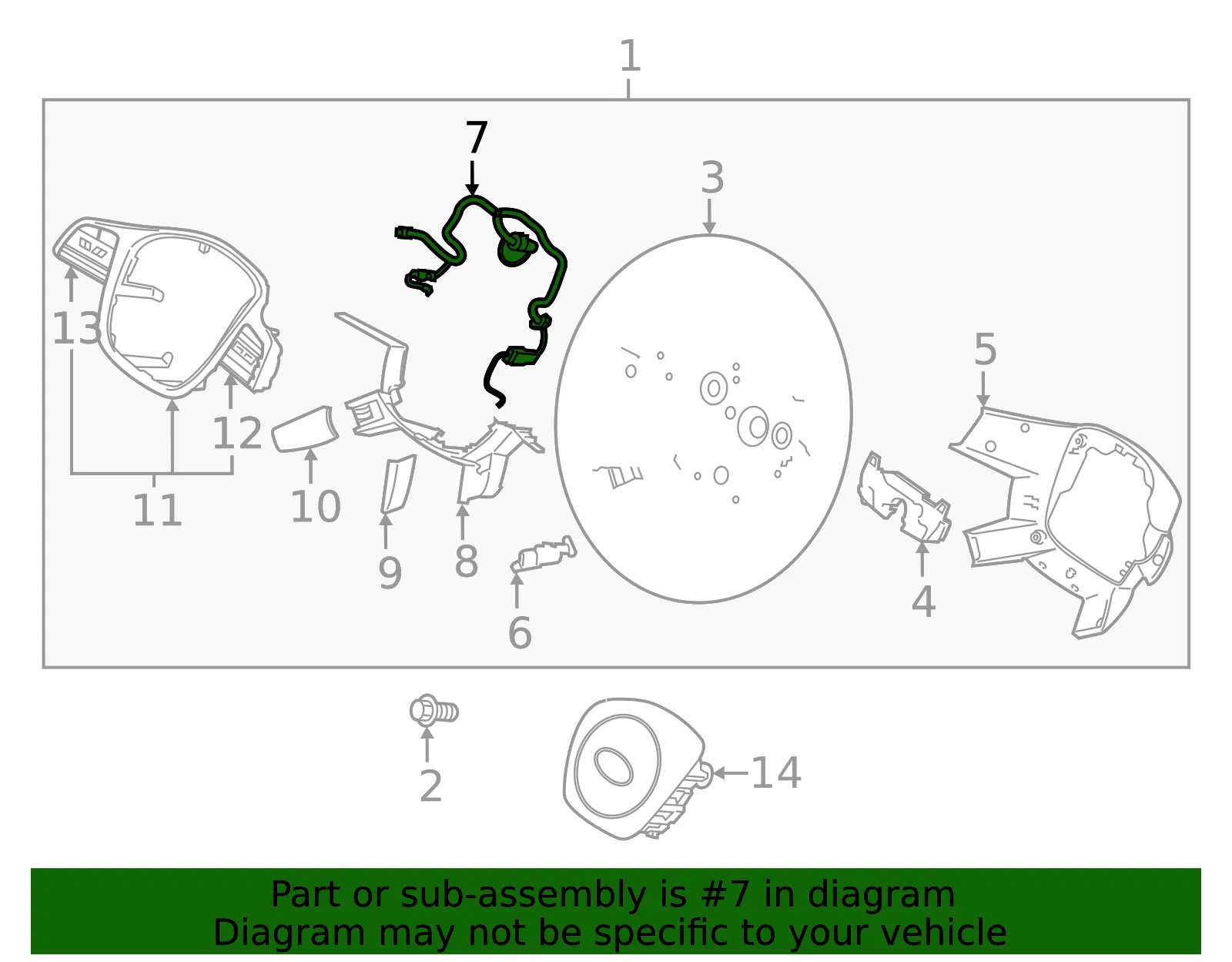 Wire - Kia (56190-S9000) - view 2