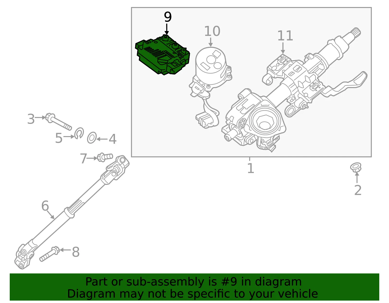 Control Module - Kia (56340-G5000) - view 2