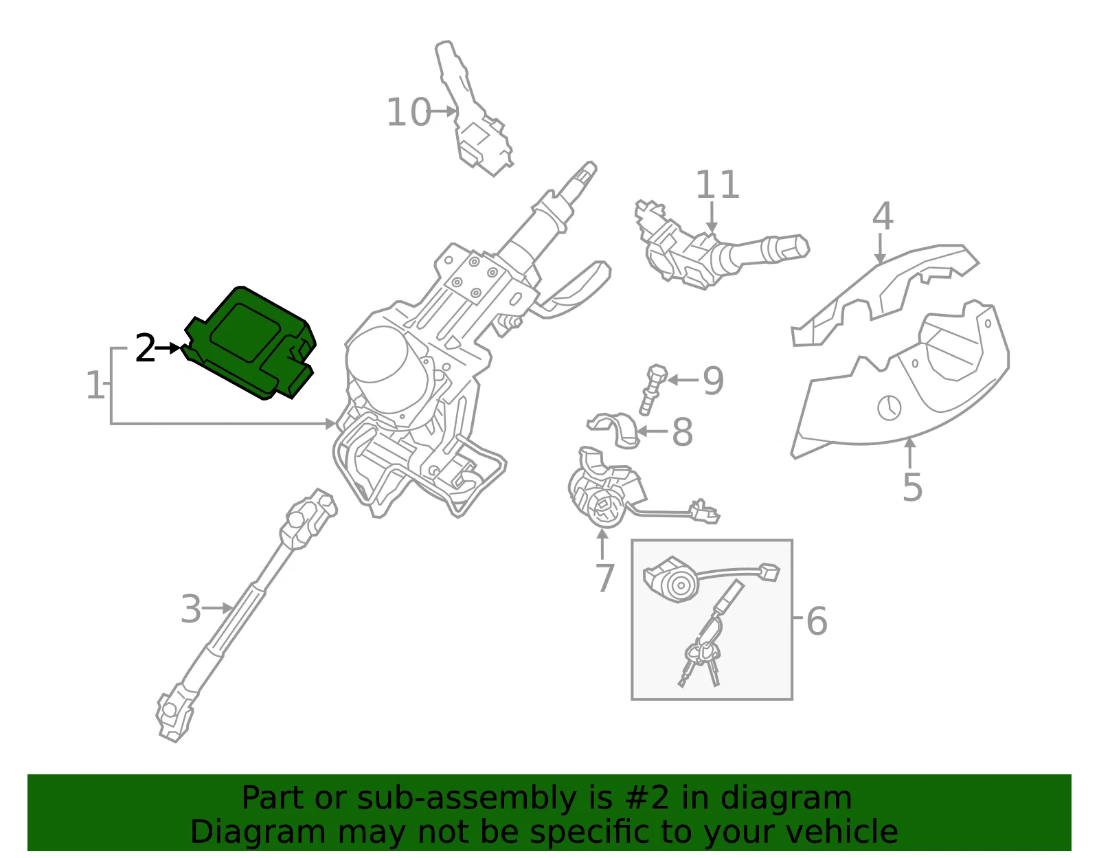 Control Module - Kia (56345-2S510) - view 2