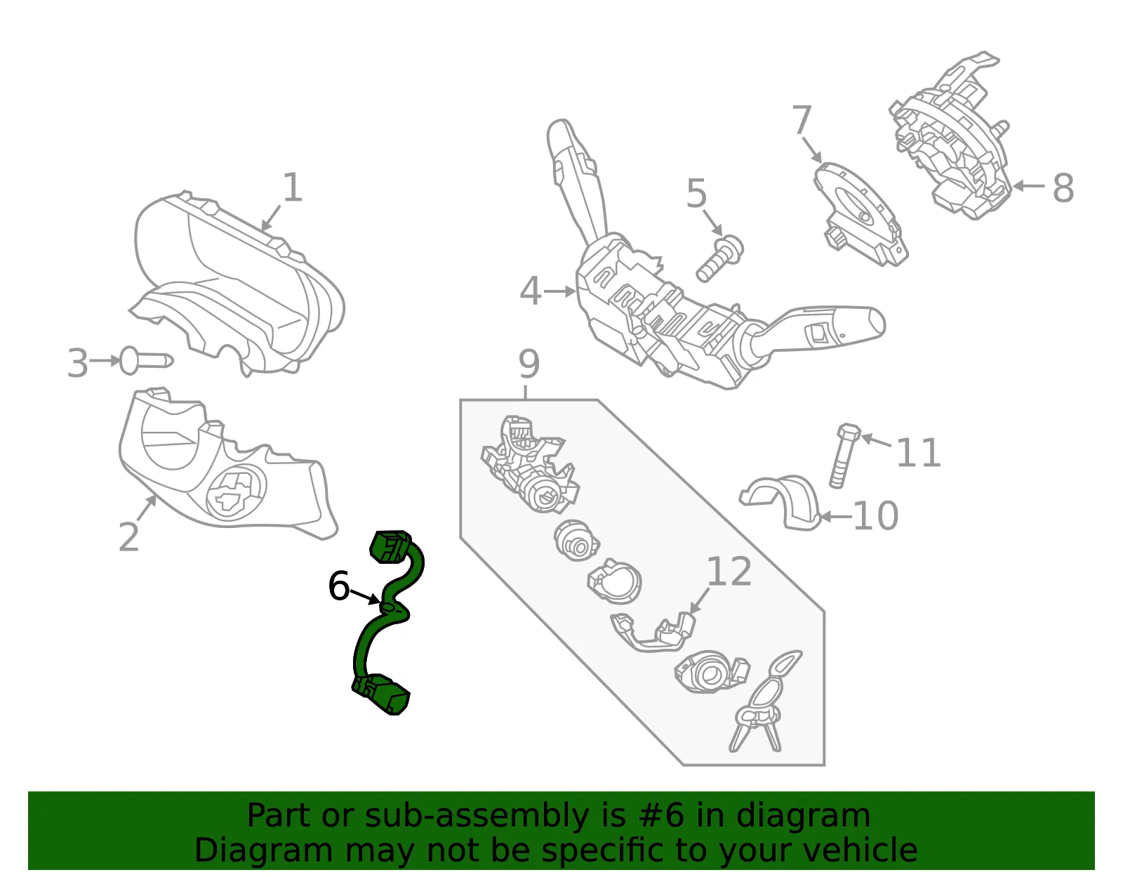 Wire Harness - Kia (56396-D5000) - view 2