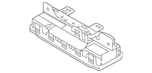 Knee Inflator Module - Kia (56970-D5000WK)