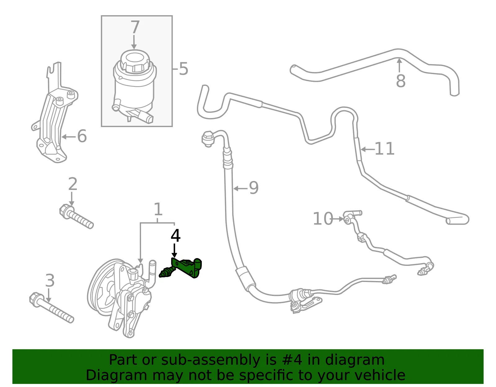 Pressure Switch - Kia (57135-2K000) - view 2