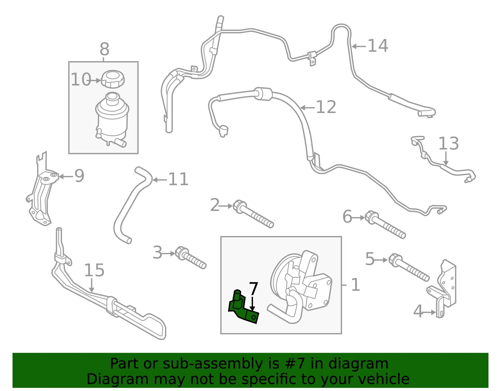 Pressure Switch - Kia (57135-2K500) - view 2