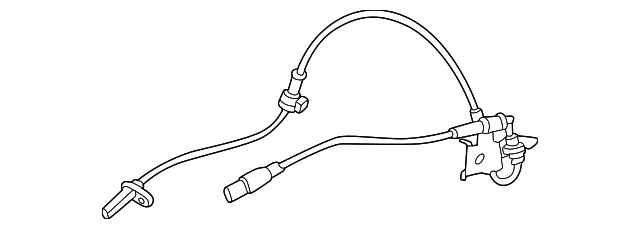 Front Speed Sensor - Kia (58930-CV100)
