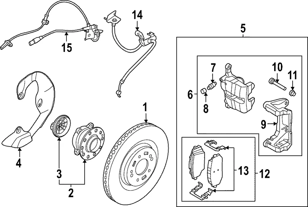ABS Sensor - Kia (58930-XG000)