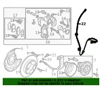ABS Sensor - Kia (58960-K0010) - view 4