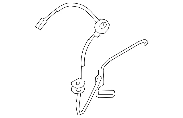 ABS Sensor - Passenger Side (RH) - Kia (58960-M6010)