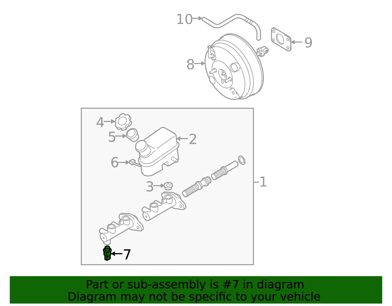 Pressure Sensor - Kia (59150-2E500) - view 2