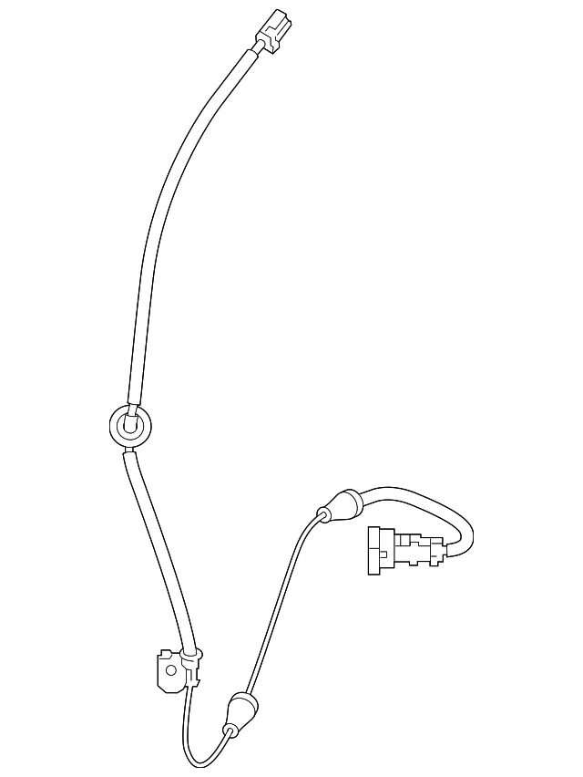 ABS Wheel Speed Sensor Wiring Harness - Kia (59796-K0000)