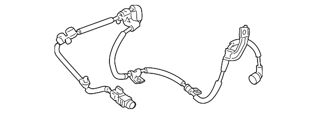 ABS Sensor - Driver's Side (LH) - Kia (59810-3M000)