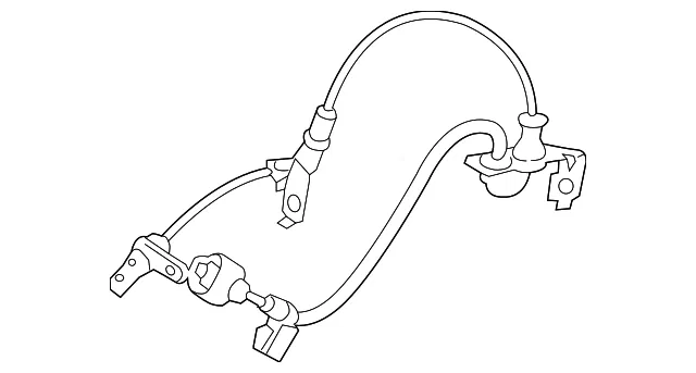 Front Speed Sensor - Driver's Side (LH) - Kia (59810-F6000)