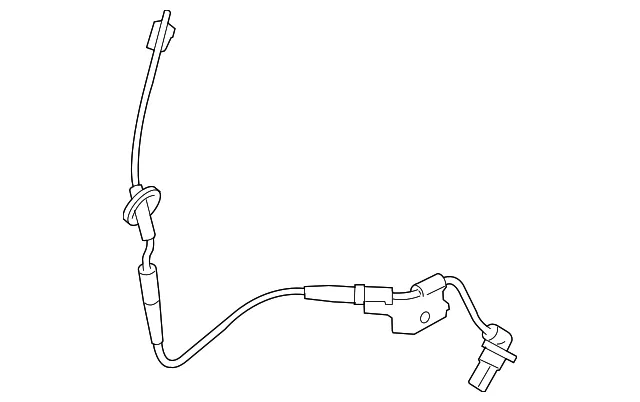 Rear Speed Sensor - Passenger Side (RH) - Kia (59930-3F100)