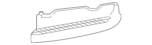 Headlamp Assembly Clip - Driver's Side (LH) - Nissan (62229-3YU0A)