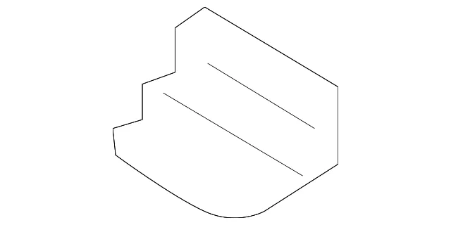 Headlamp Bracket - Kia (64554-A5000)