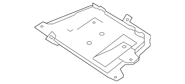 Battery Tray - Nissan (64860-9PJ0A)