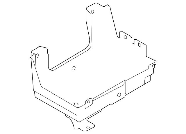 Battery Tray - Nissan (64860-EZ40B)