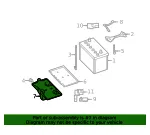 Battery Bracket - Nissan (64860-JF00A) - view 4