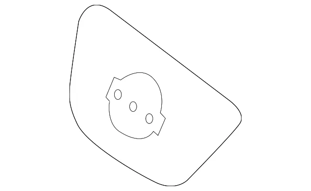 Drive Motor Battery Pack Charging Port Door - Nissan (65710-3NF2A)