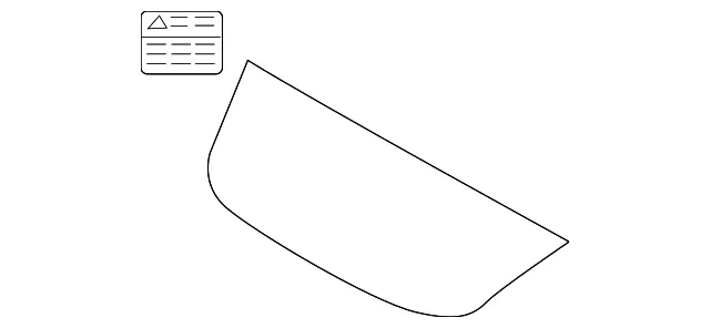 Drive Motor Battery Pack Charging Port Door - Nissan (65710-5SA1A)