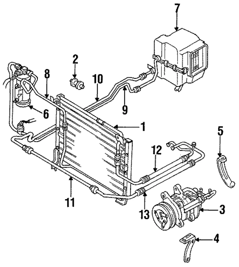 Connector Hose - Mazda (67e52a6p)