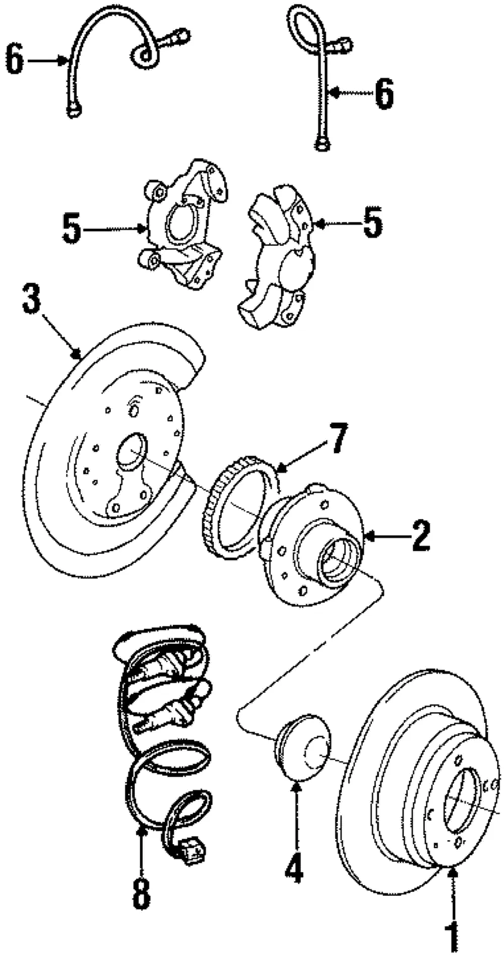 ABS Wheel Speed Sensor - Volvo (6806787) - view 2