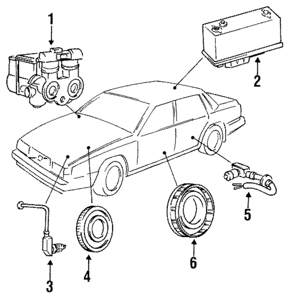 Speed Sensor - Volvo (6814806) - view 2