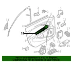 Switch Panel - Passenger Side (RH) - Volvo (6815255) - view 6