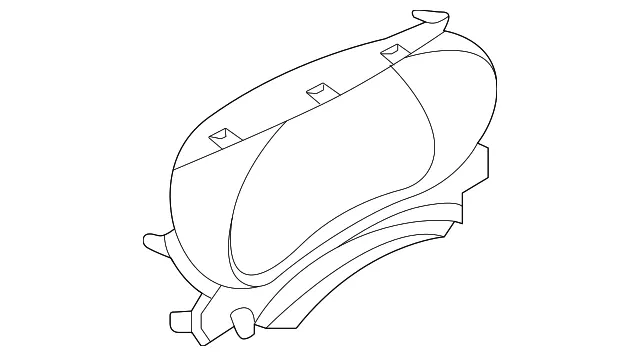 Cluster Lid - Nissan (68240-5EF0B)