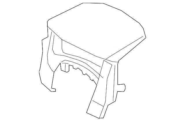 Instrument Cluster Visor - Nissan (68240-6AV0A)