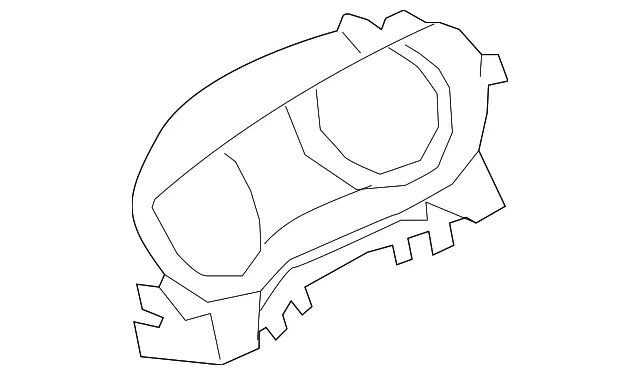 Cluster Lid - Nissan (68240-6FP0A)