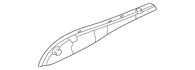Lower Cluster Lid Assembly - Nissan (68245-7BA0A)