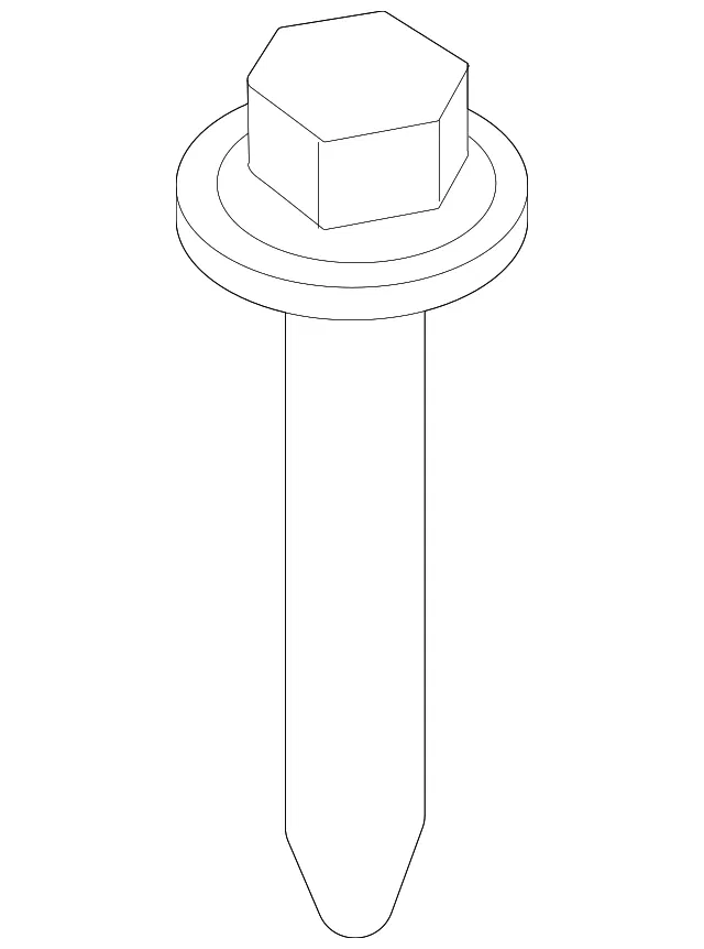 Drive Motor Battery Pack Bolt - Nissan (74491-5MP1B)