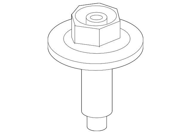 Drive Motor Battery Pack Bolt - Nissan (74491-5MP2A)