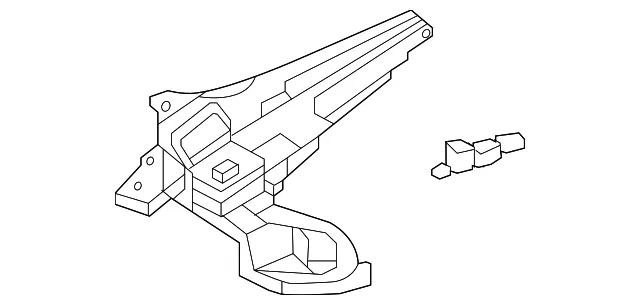 Rear Combination Lamp Base, Right - Nissan (78140-6GP0A)