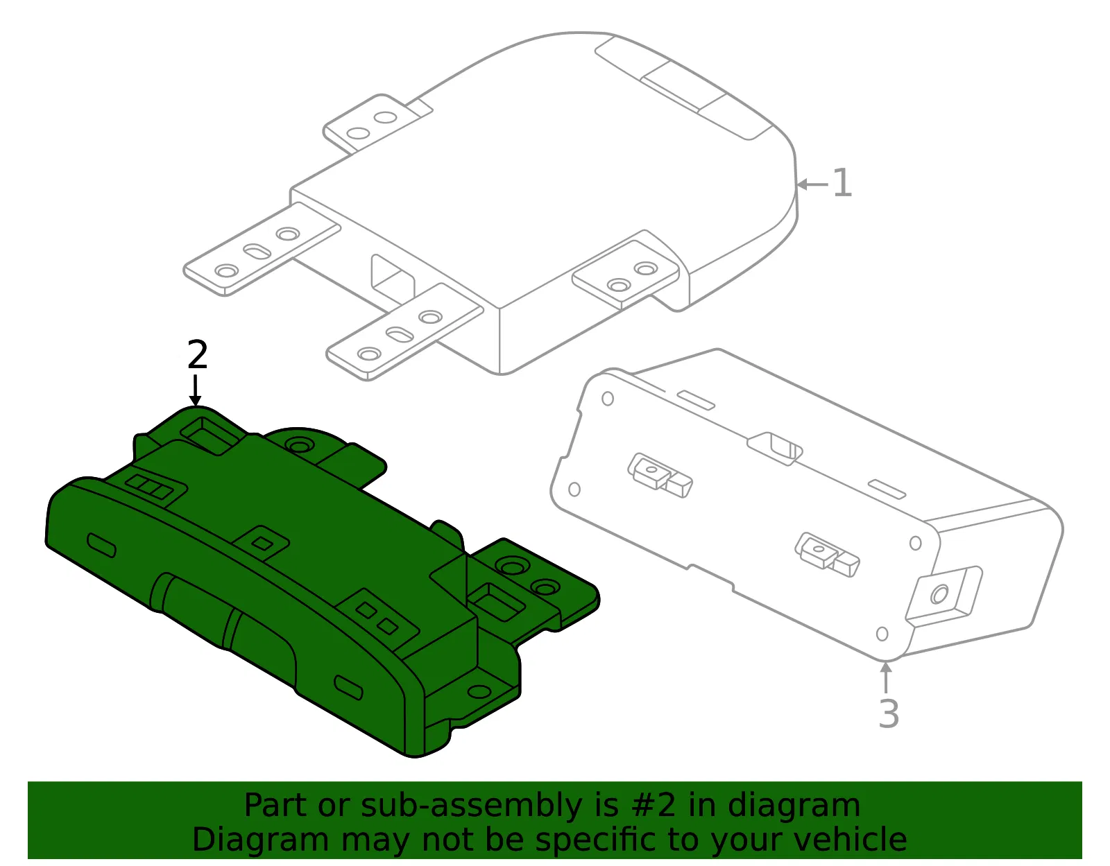 Window Switch - Volvo (80002419) - view 2