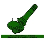 TPMS Sensor - Volvo (80004372) - view 4