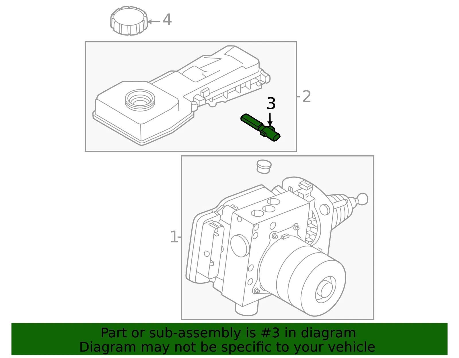 Level Sensor - Volvo (80005339) - view 2