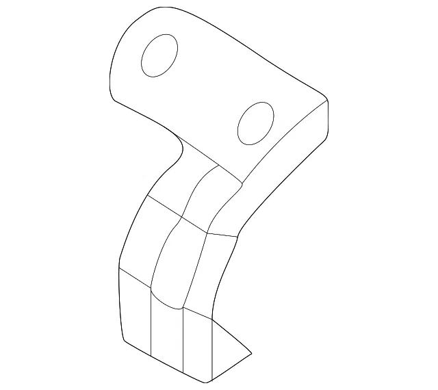 Drive Motor Battery Pack Charging Port Assembly Bracket - Volvo (80006041)