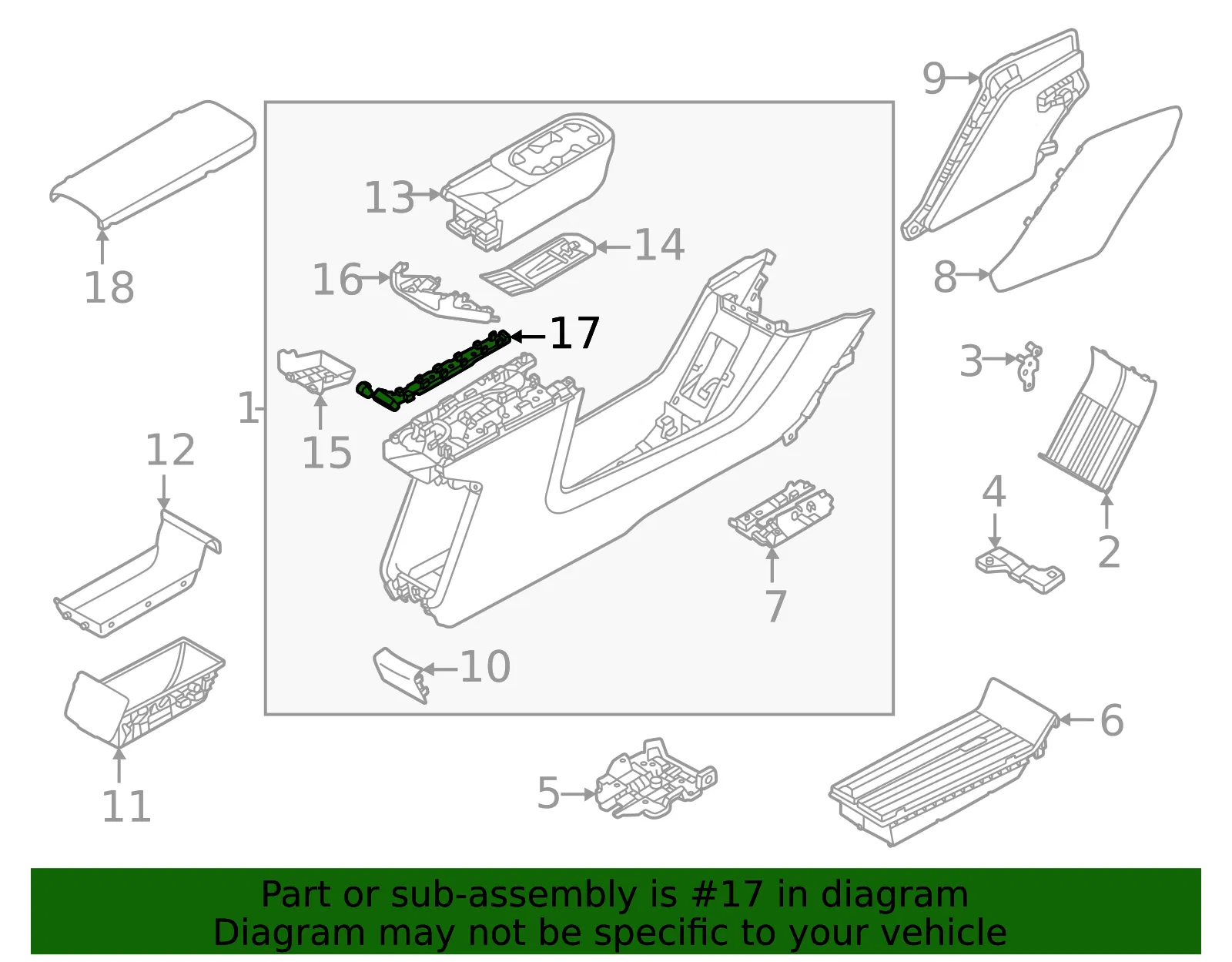 Courtesy Light - Volvo (80011152) - view 2