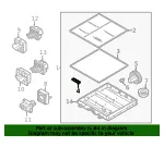 Drive Motor Battery Pack Insulator - Volvo (80011513) - view 4