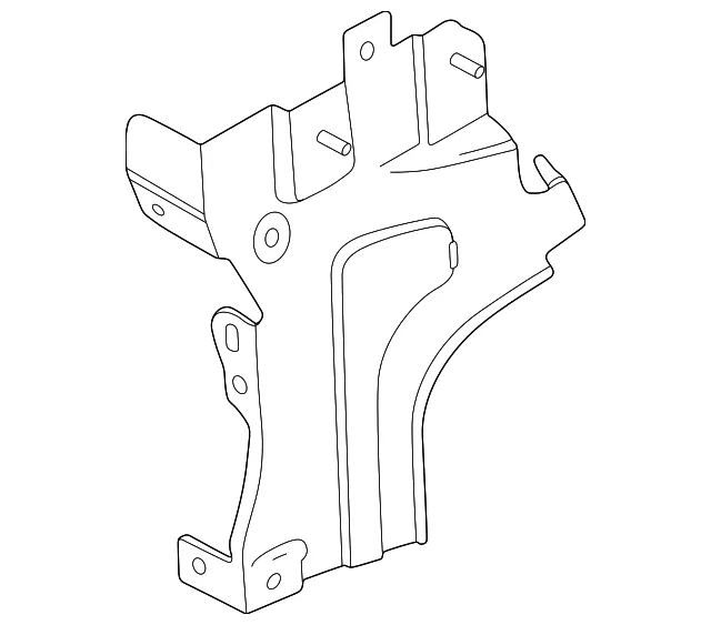 Infotainment Display Control Module Bracket - Volvo (80012389)