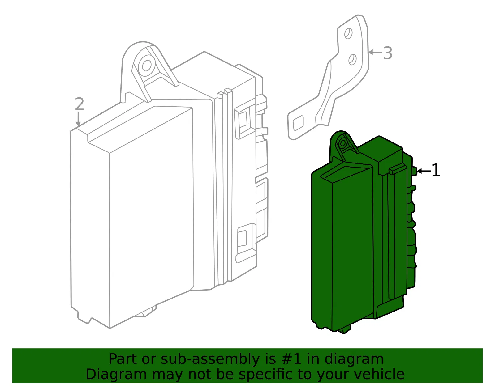 Control Module - Volvo (80012747) - view 2