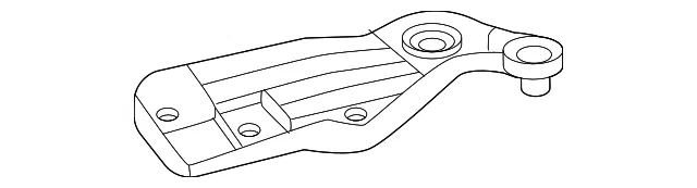 Headlight Bracket - Volvo (80016778)